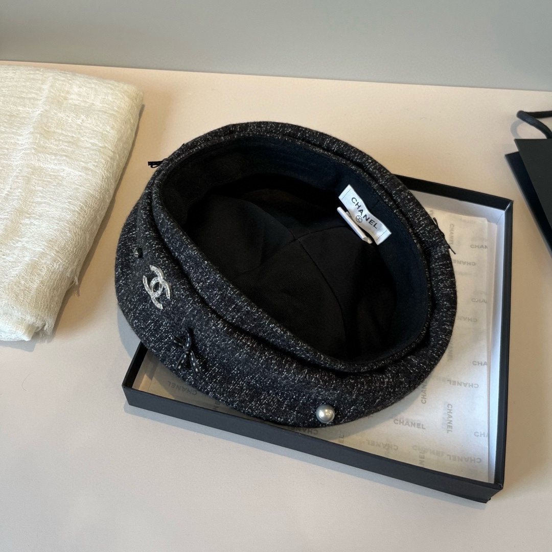 🆕

香奈儿新款贝雷帽，春夏款，头围57cm