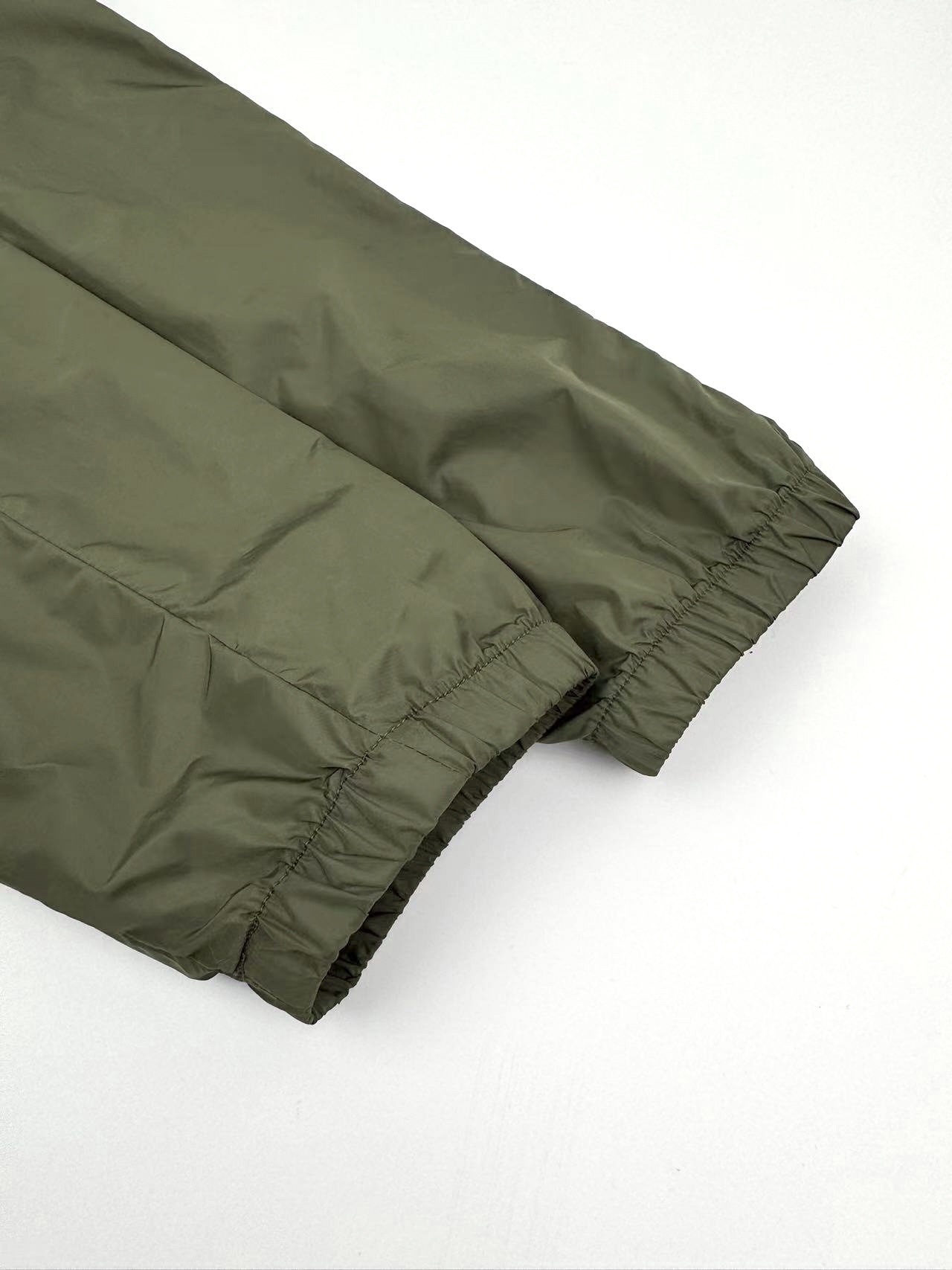 Pradaa Olive Green Nylon Windbreaker Jacket with Hood - Lightweight & Packable 7 i1755530715 2 3