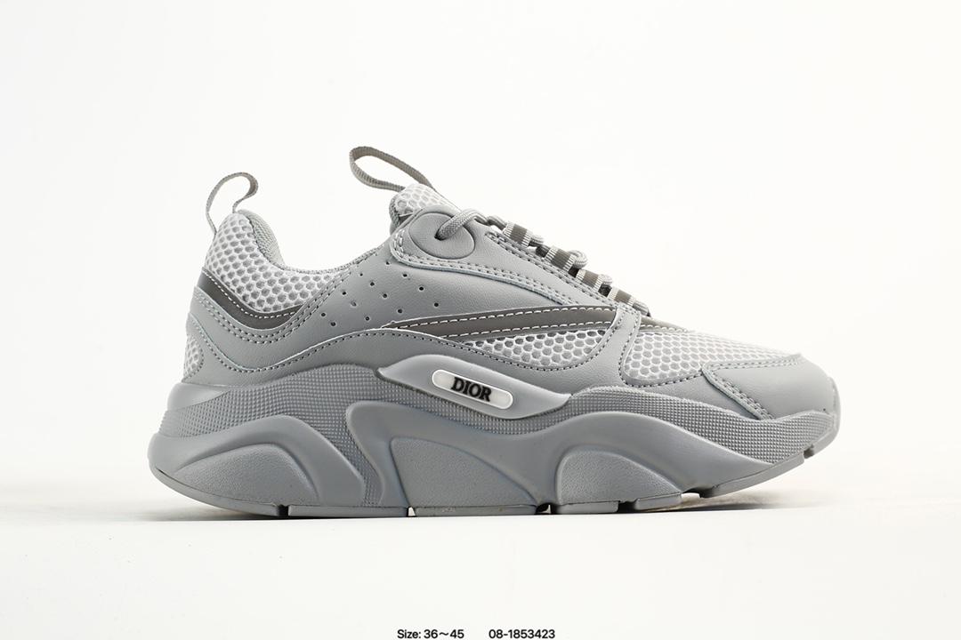 💰115 迪奥DIOR HOMME 高奢品牌经典复古老爹鞋 夸张流线极符 外形延续当下潮流得未来感老爹鞋 尺码：如图 编码：08-1953423