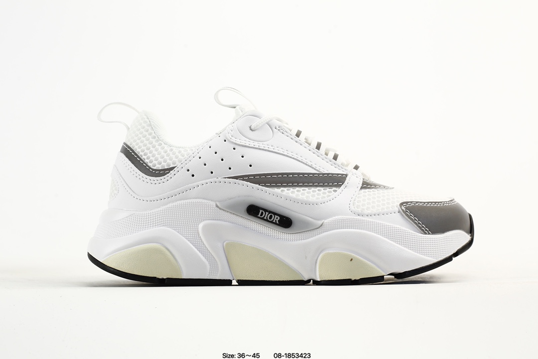 💰115 迪奥DIOR HOMME 高奢品牌经典复古老爹鞋 夸张流线极符 外形延续当下潮流得未来感老爹鞋 尺码：如图 编码：08-1953423