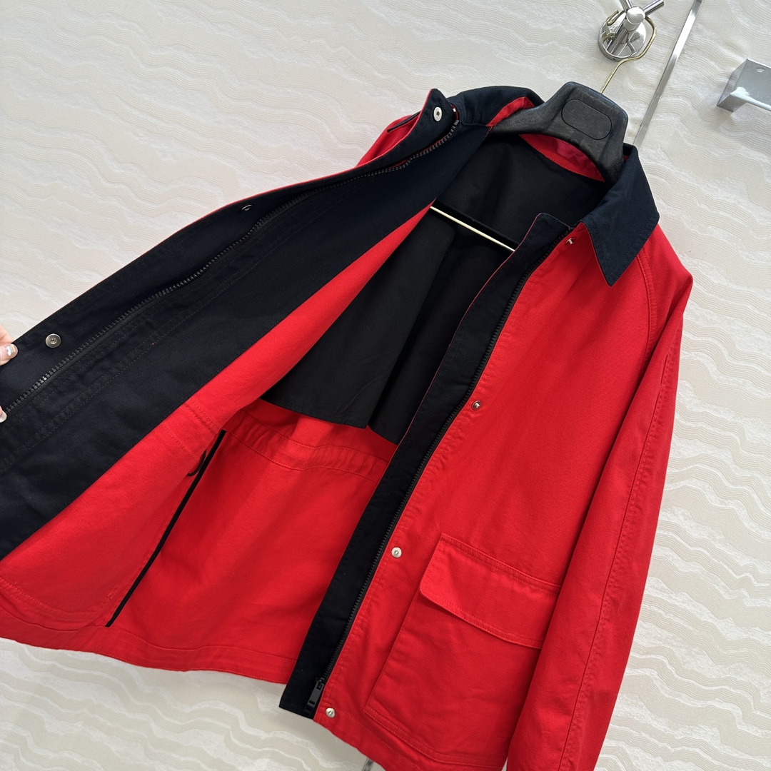 “Exclusive Red Tarpaulin Flighter Women’s Suit with Customized Design and High-Density Fabric” - 图片 7