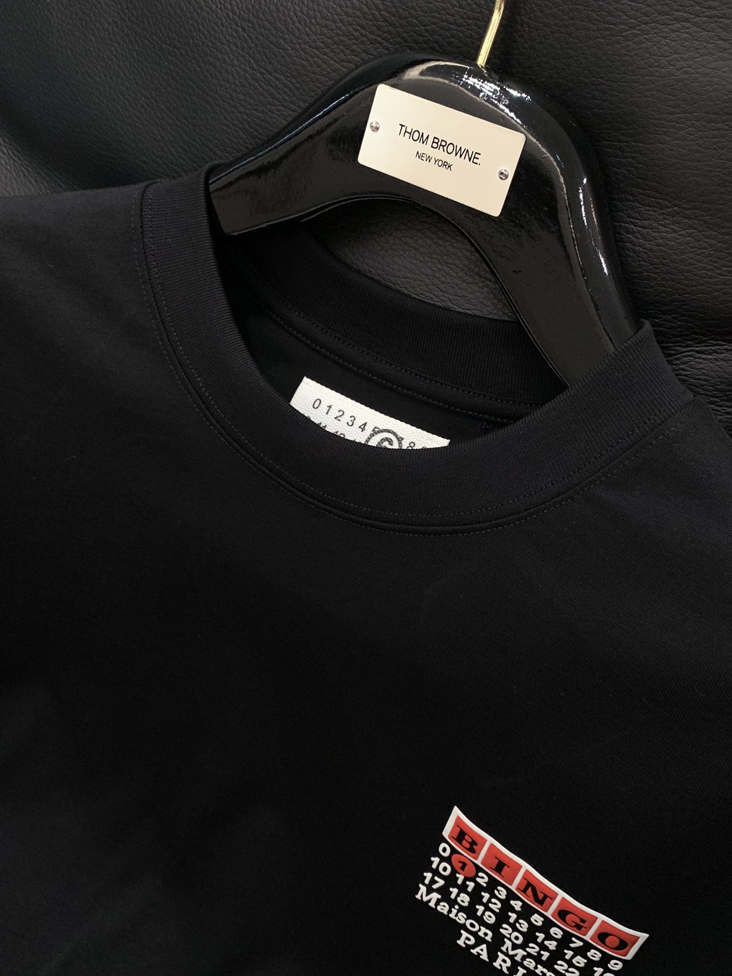 ，Maison Margiela马吉拉，2025早秋最新品，专柜同步有售，原单狠货，时尚休闲圆领长袖T恤