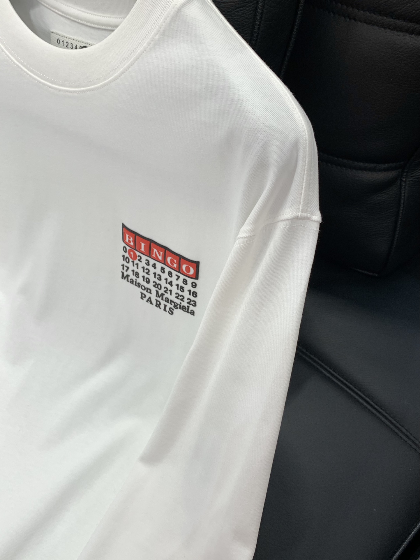 ，Maison Margiela马吉拉，2025早秋最新品，专柜同步有售，原单狠货，时尚休闲圆领长袖T恤