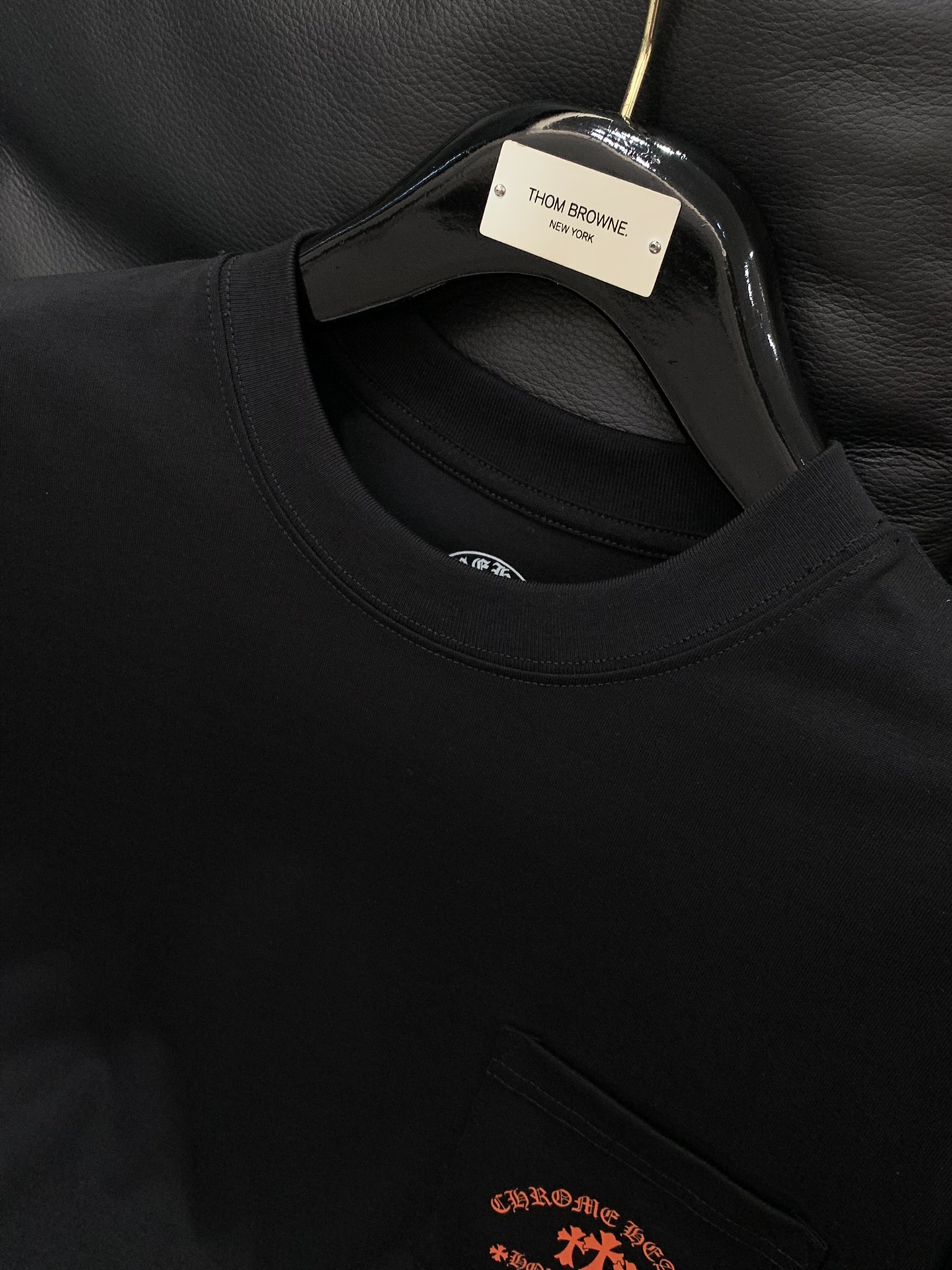 ，Chrome Hearts 克罗心，2025早秋新品，专柜同步有售，原单狠货，时尚休闲圆领长袖T恤，采