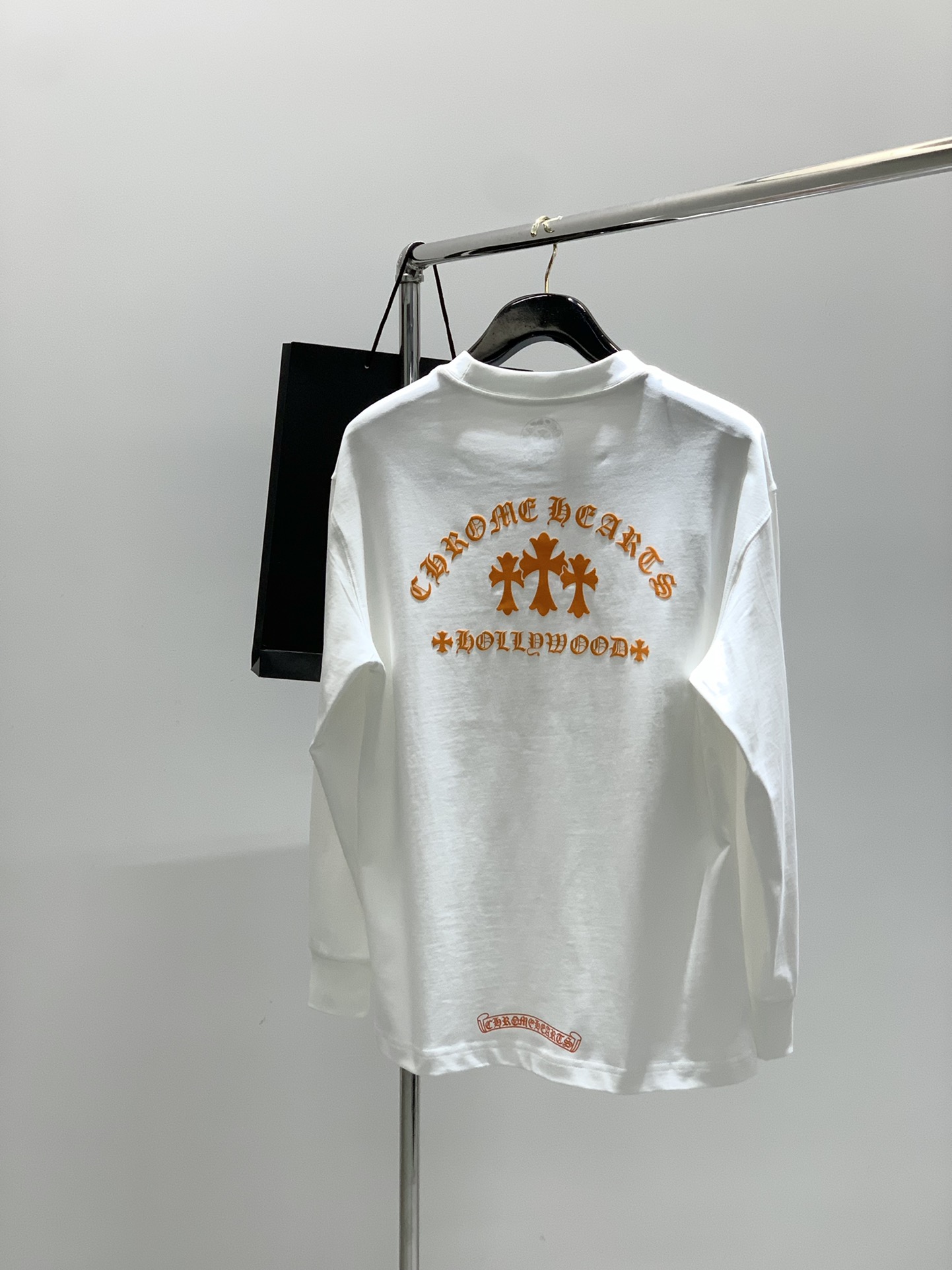 ，Chrome Hearts 克罗心，2025早秋新品，专柜同步有售，原单狠货，时尚休闲圆领长袖T恤，采