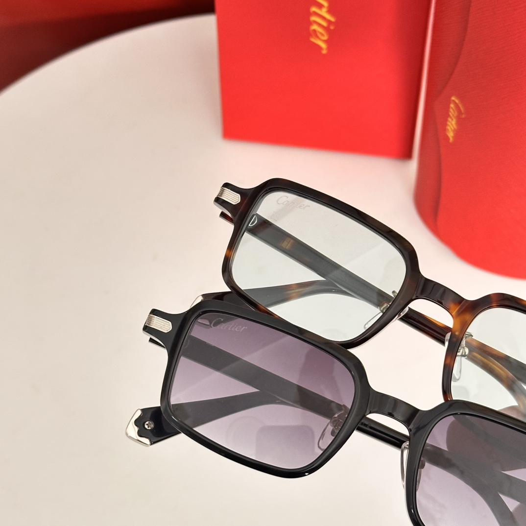  ‼️卡地亚 𝑪𝒂𝒓𝒕𝒊𝒆𝒓 Première系列
MOD：CT0539S
高电镀 升级蔡司镜片
siz