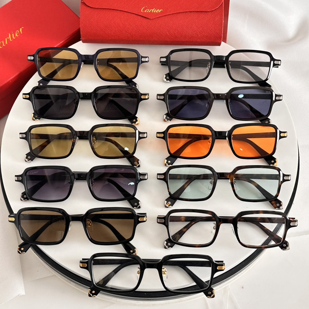  ‼️ 官网图 卡地亚 𝑪𝒂𝒓𝒕𝒊𝒆𝒓 Première系列
MOD：CT0539S
高电镀 升级蔡司镜