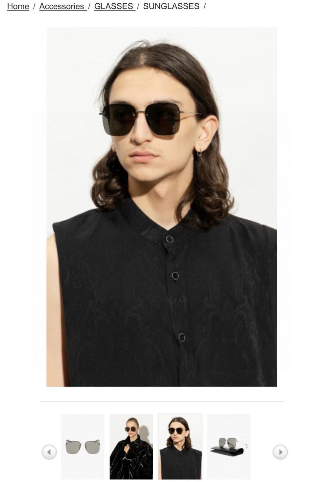  ‼️ 模特图 Saint Lauren*
MODEL：SL312M
SIZE：58口17-145
☾⋆