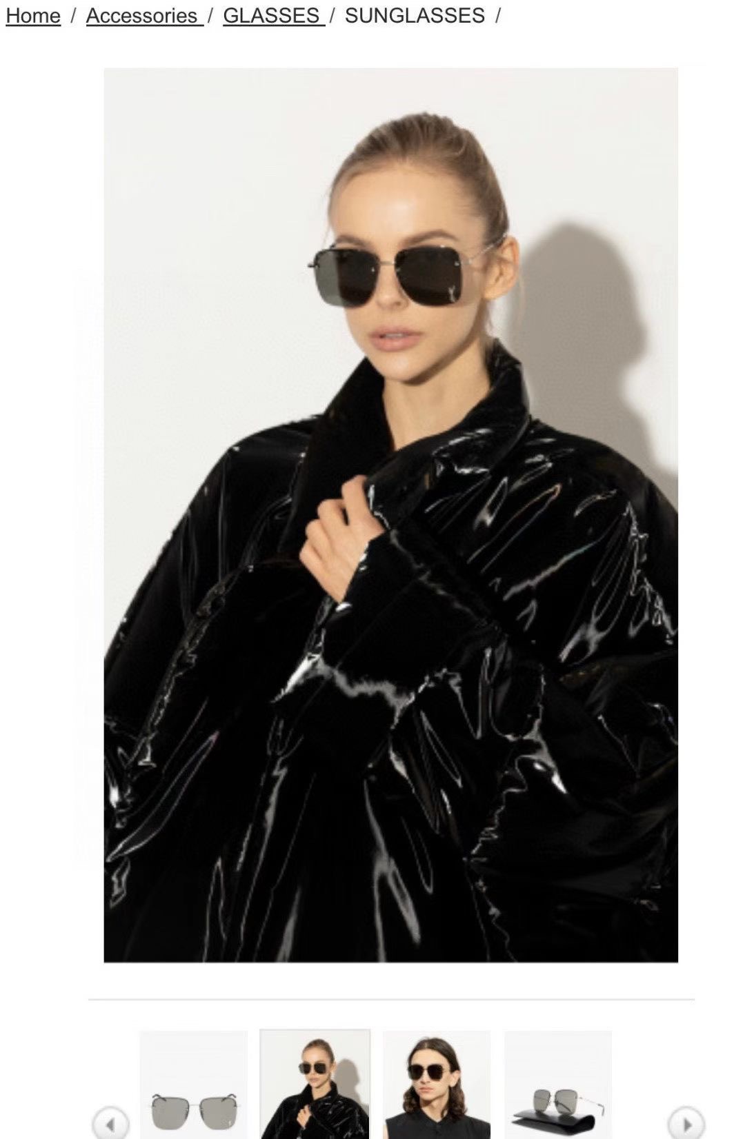  ‼️ 模特图 Saint Lauren*
MODEL：SL312M
SIZE：58口17-145
☾⋆