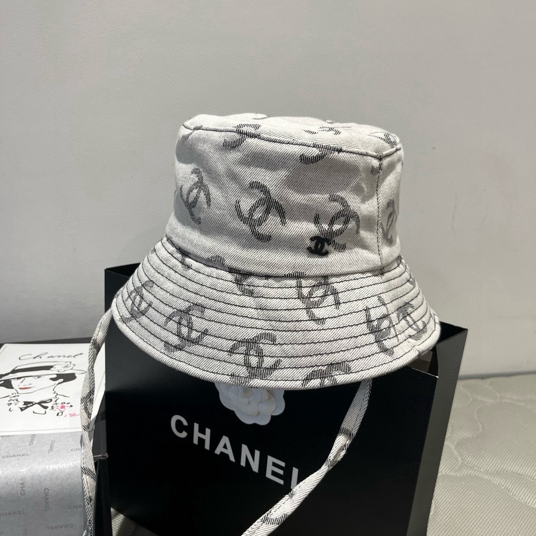 🆕

Chanel香奈儿高端定制渔夫帽，头围57cm