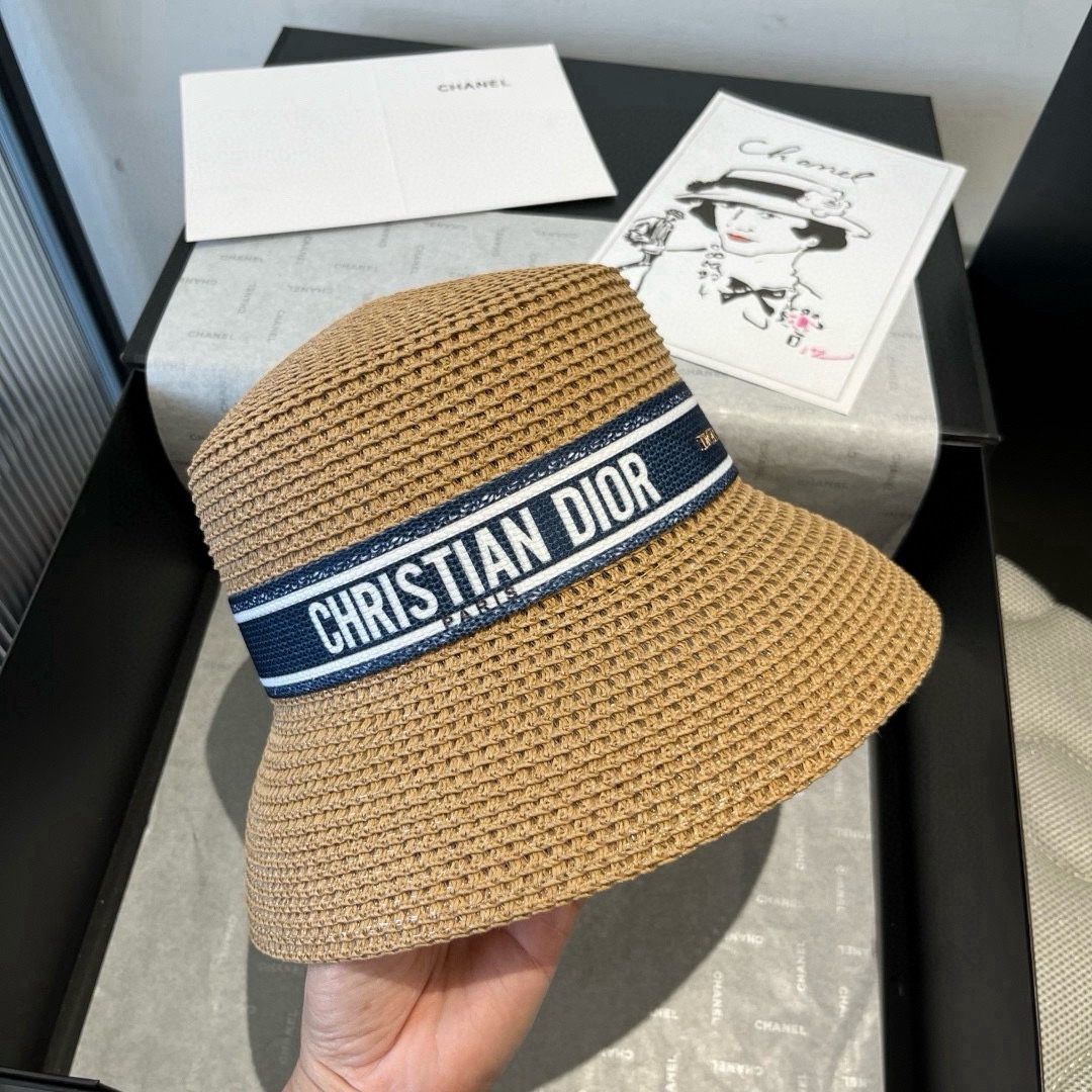 🆕

Dior迪奥新款草帽，头围57vm