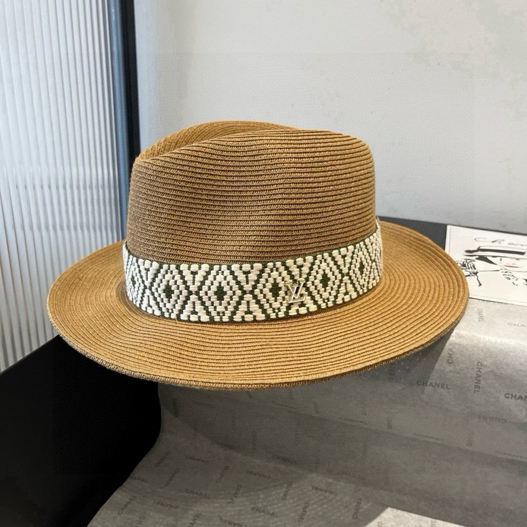 🆕

Lv路易威登新款礼帽，凹凸设计，头围57cm