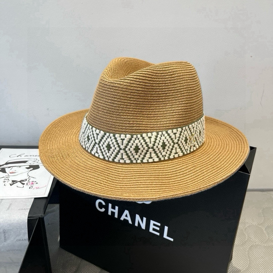 🆕

Lv路易威登新款礼帽，凹凸设计，头围57cm