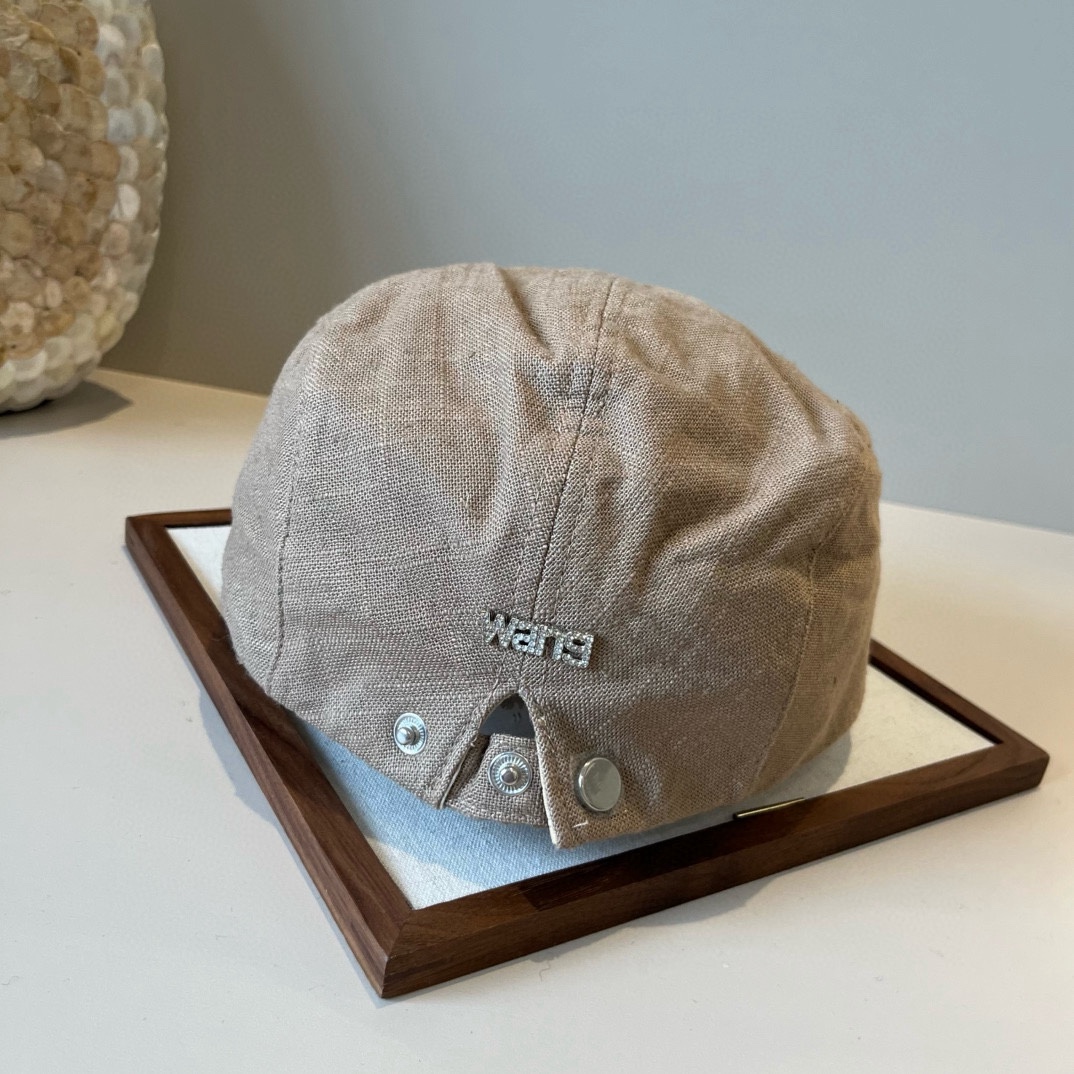 🆕
亚历山大王前进鸭舌帽，棉麻面料，轻盈百搭