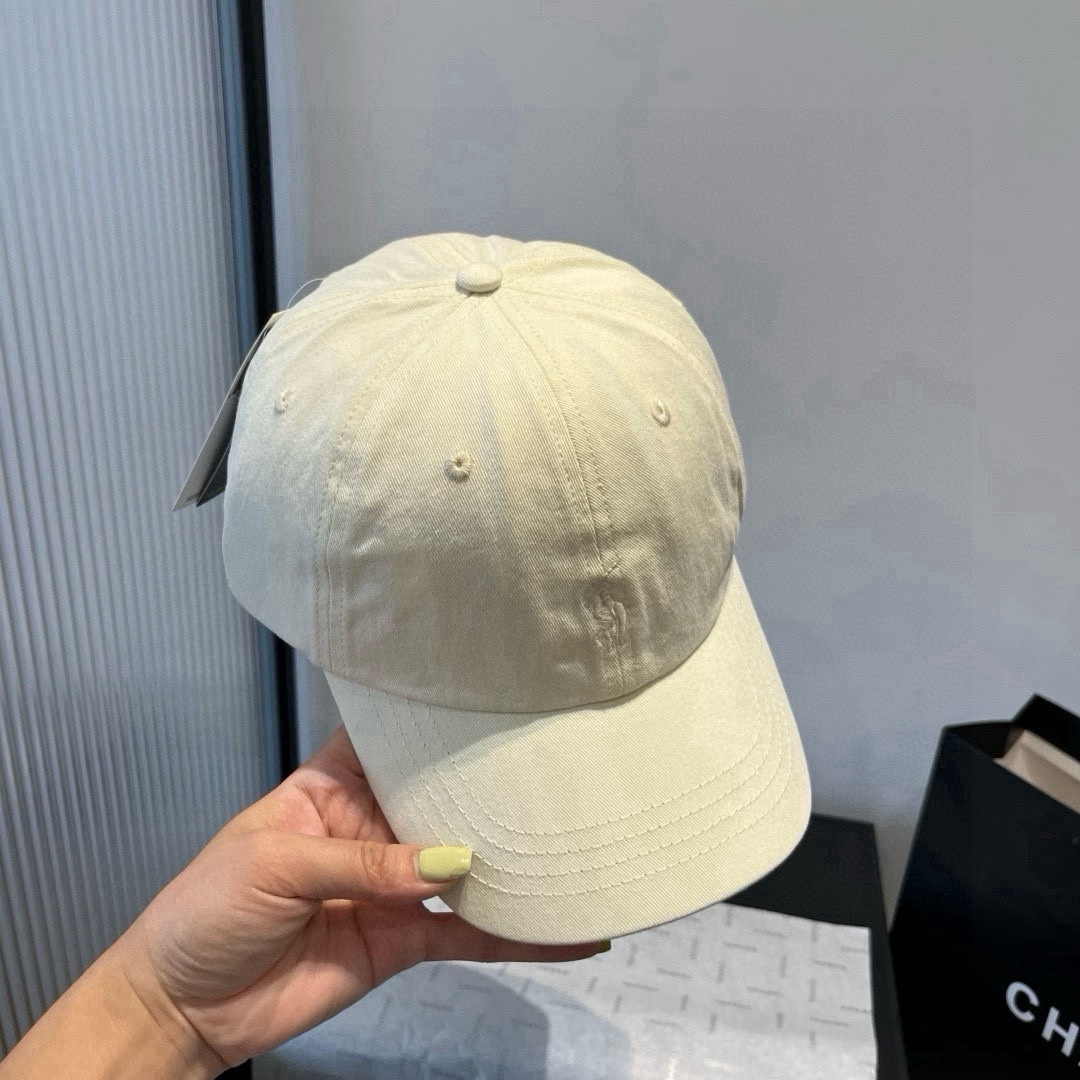 🆕

POLO潮牌新款鸭舌帽，头围57cm