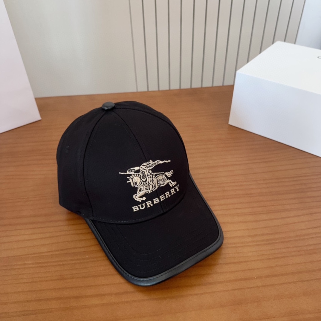 

巴宝莉BURBERRY】🌸官网同步上线🎊 韩版新款英伦风定制款11原单品质 男女通用棒球帽 美邦工艺