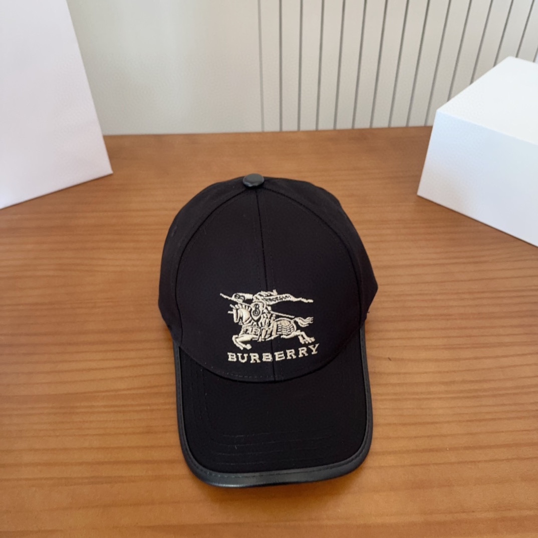 

巴宝莉BURBERRY】🌸官网同步上线🎊 韩版新款英伦风定制款11原单品质 男女通用棒球帽 美邦工艺