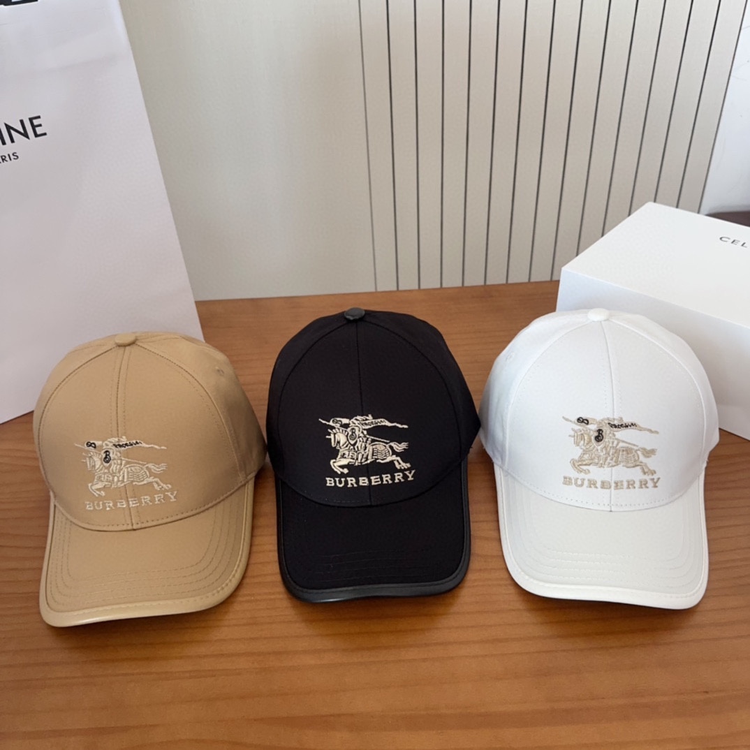 

巴宝莉BURBERRY】🌸官网同步上线🎊 韩版新款英伦风定制款11原单品质 男女通用棒球帽 美邦工艺