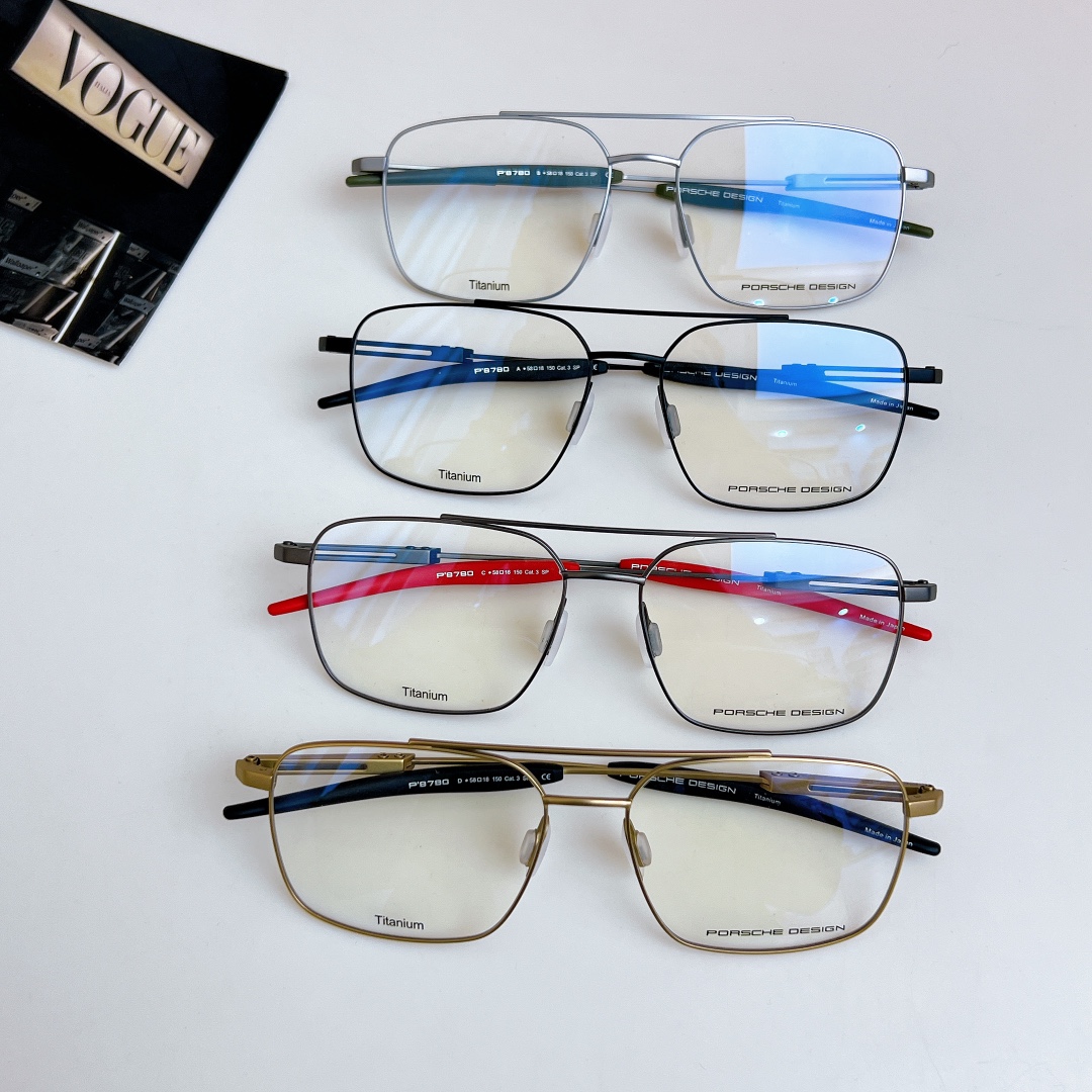  纯钛 Titanium 
Porsche Design
MODEL：P'8780
SIZE：58口18