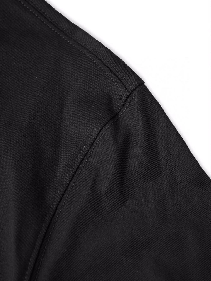  Ermenegildo Zegna 杰尼亚2025秋冬亨利领长袖T恤，美式复古经典领子，随着时间推移，