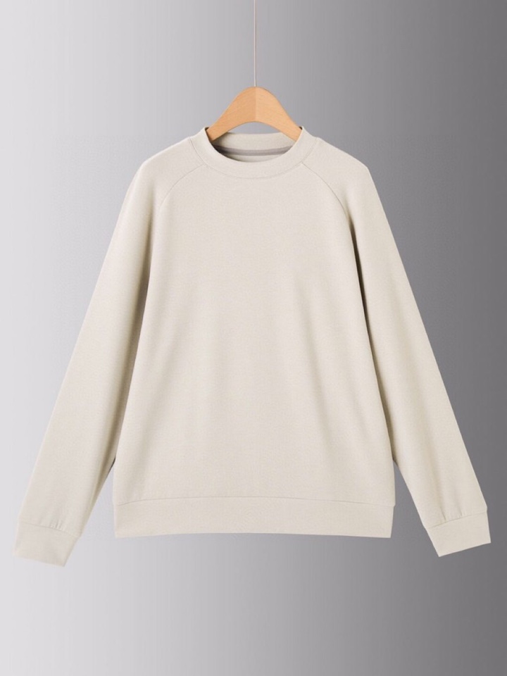  Ermenegildo Zegna 杰尼亚秋冬系列，插肩袖设计卫衣款圆领长袖T恤，320克重双面绒醋酸