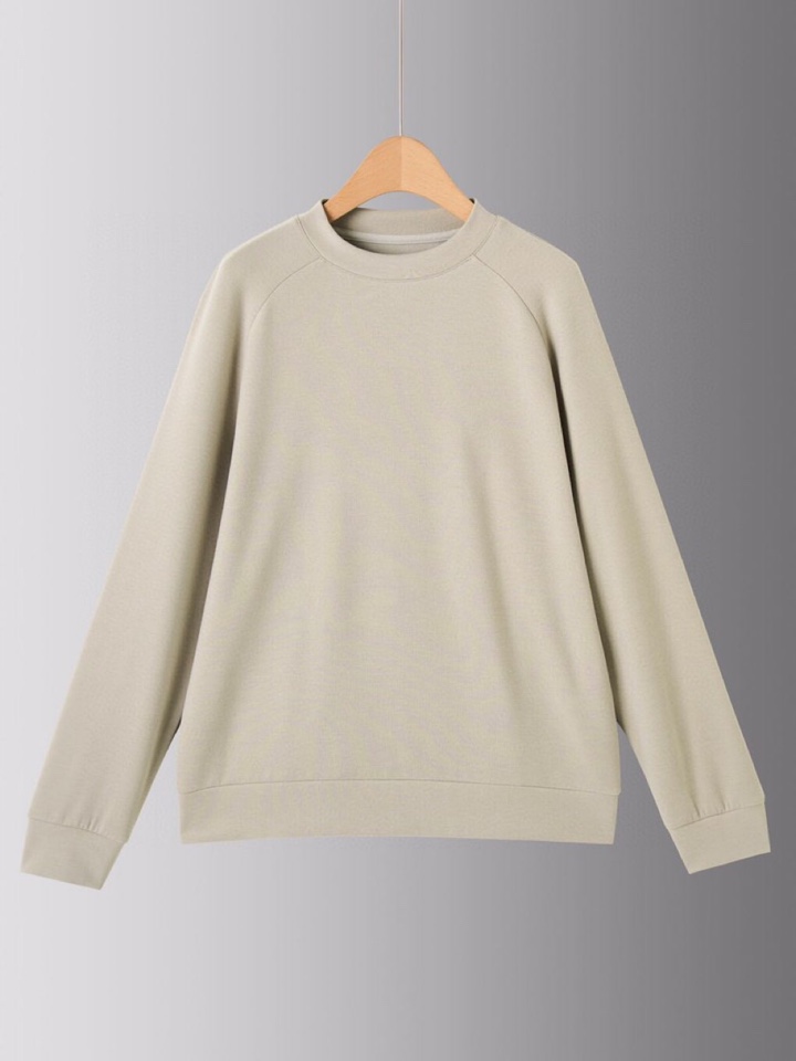  Ermenegildo Zegna 杰尼亚秋冬系列，插肩袖设计卫衣款圆领长袖T恤，320克重双面绒醋酸