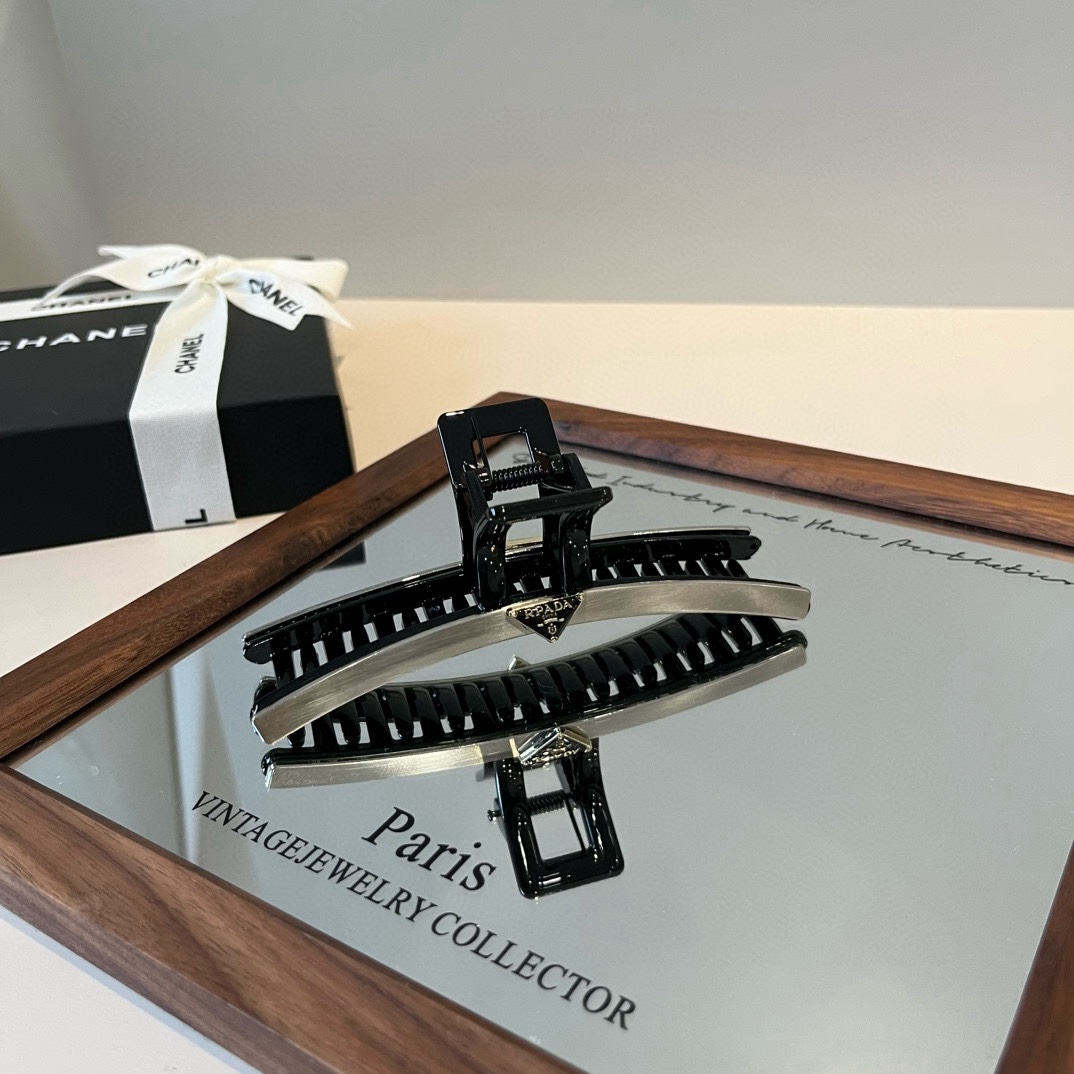 NO:370504,PRADA Prada Hairpins Hairpins, Hairpins, Prada, Prada, Hairpins19860909PRADA普拉达发夹发夹,发夹,prada,prada,hairpins,accessory