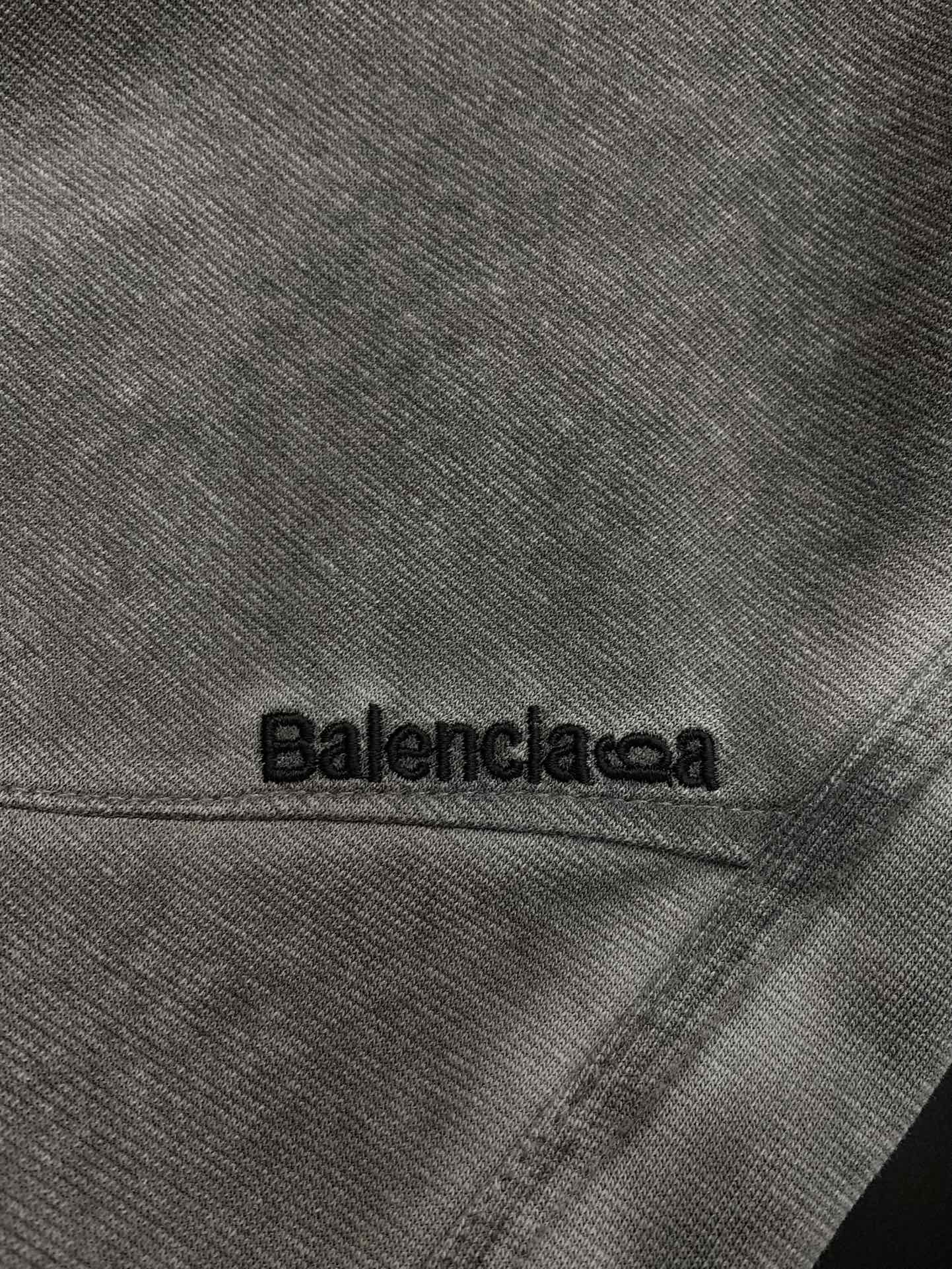 ，Balenciaga 巴黎世家，2025秋季最新品，专柜同步有售，原单狠货，时尚休闲裤，进口原版水洗弹
