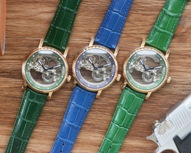 Men's Automatic Mechanical Watch with Stainless Steel & Leather Band 4 Men's Automatic Mechanical Watch with Stainless Steel & Leather Band