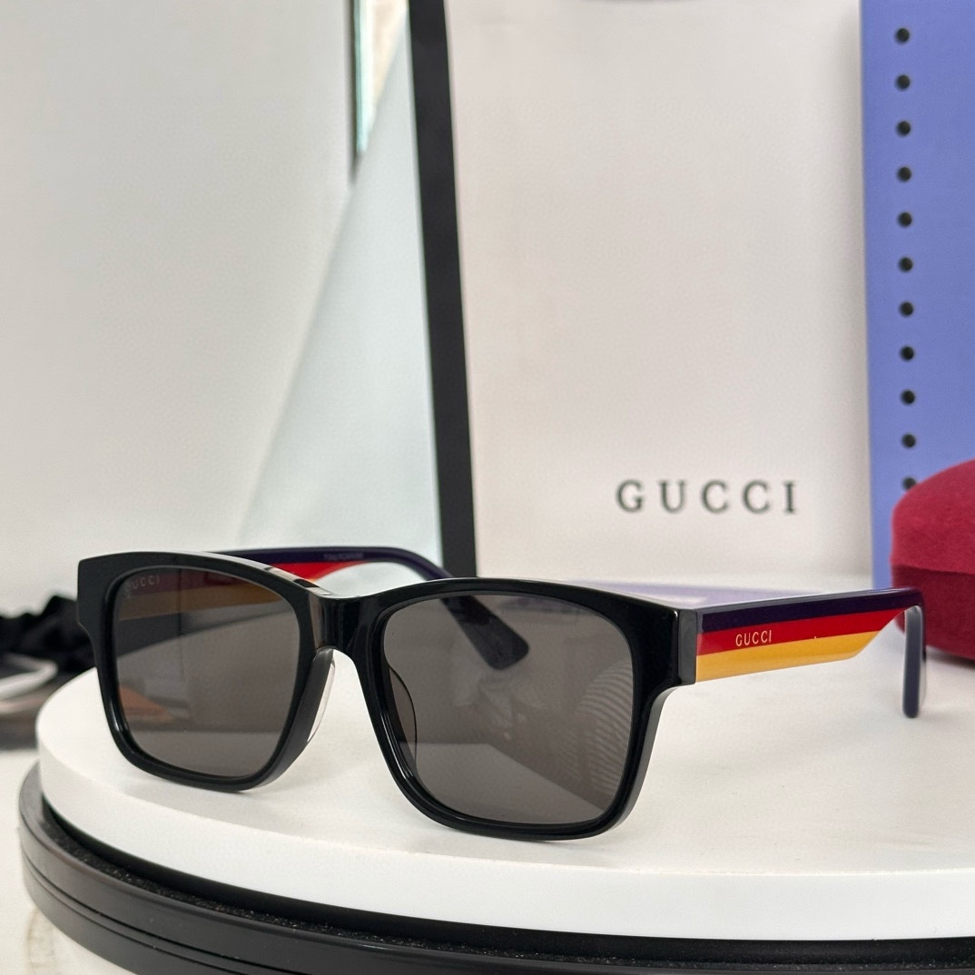  ‼️【GUCC*】古*驰 GG0340SA✨板材质感杂柔极具特色遮不住的迷人魅力  👀奢华优雅。精致的