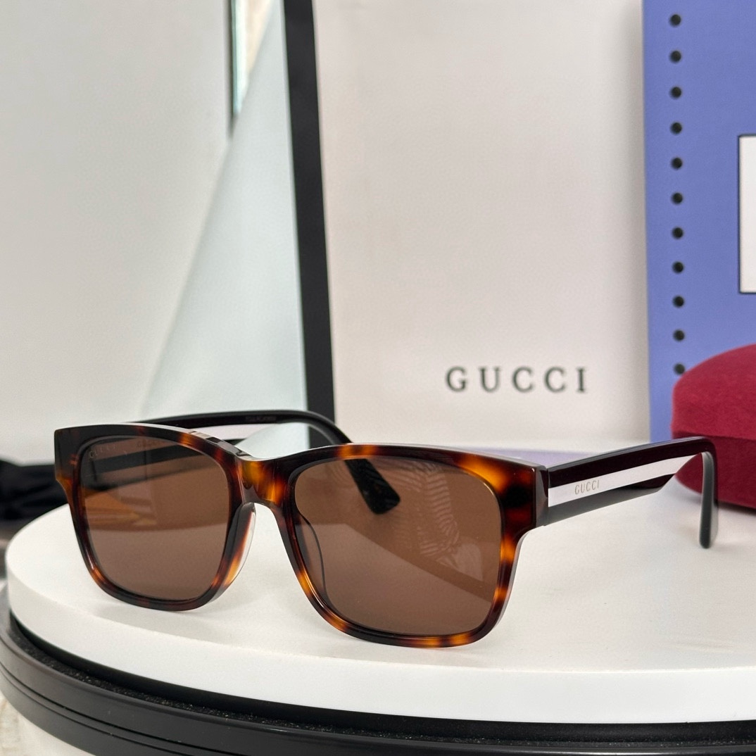  ‼️【GUCC*】古*驰 GG0340SA✨板材质感杂柔极具特色遮不住的迷人魅力  👀奢华优雅。精致的