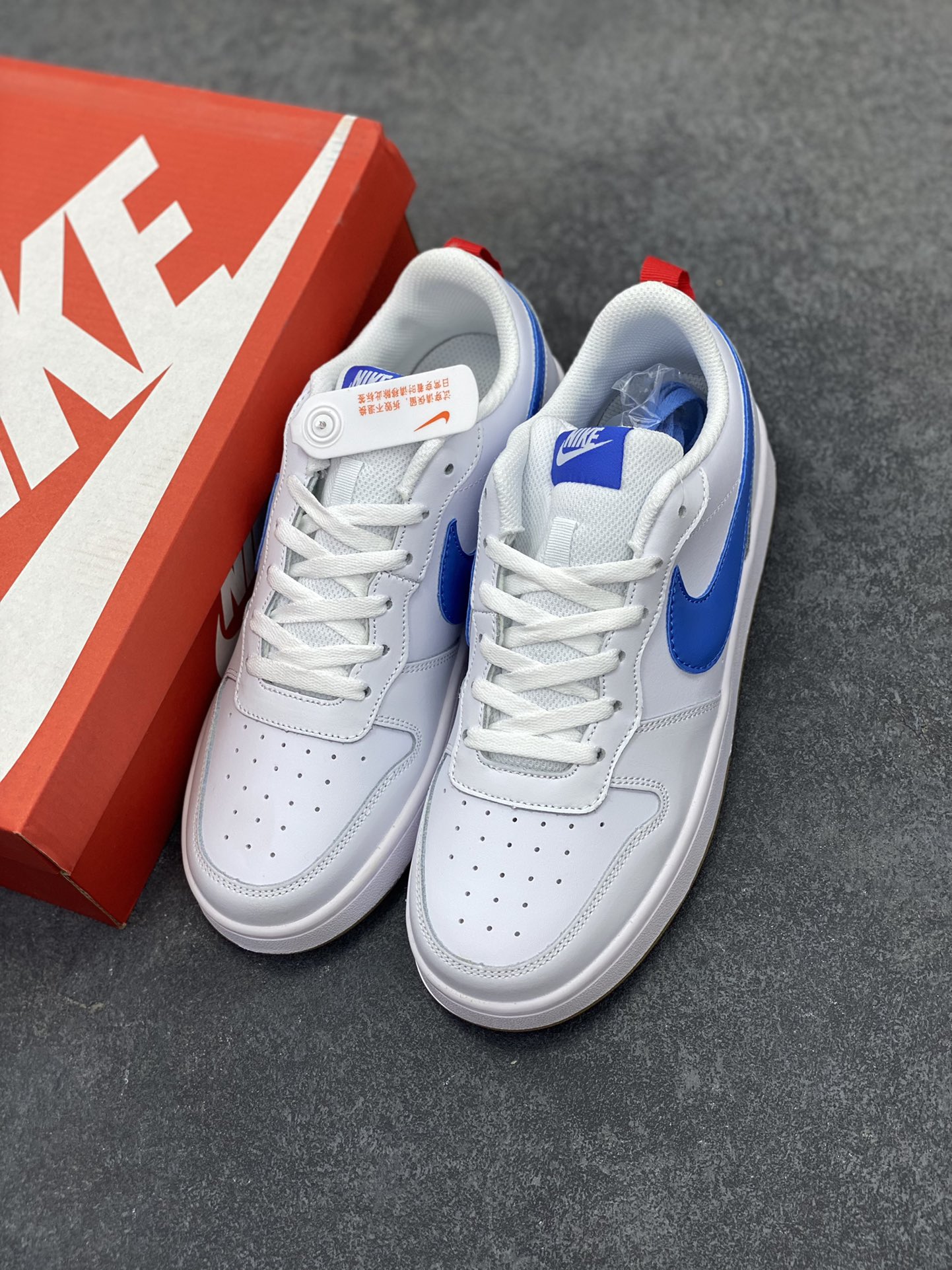 图片[8]-福利特价 Nike Court Borough 低帮百搭透气休闲运动板鞋男女鞋 经典耐用的设计，兼顾舒适脚感和出众风范，演绎匠心之作。结构性的支撑贴合感结合复古篮球设计，塑就场外全明星风范。 货号：BQ5448-109 尺码：36 36.5 37.5 38 38.5 39 40 40.5 4142 42.5 43 44 44.5 45-选品中心