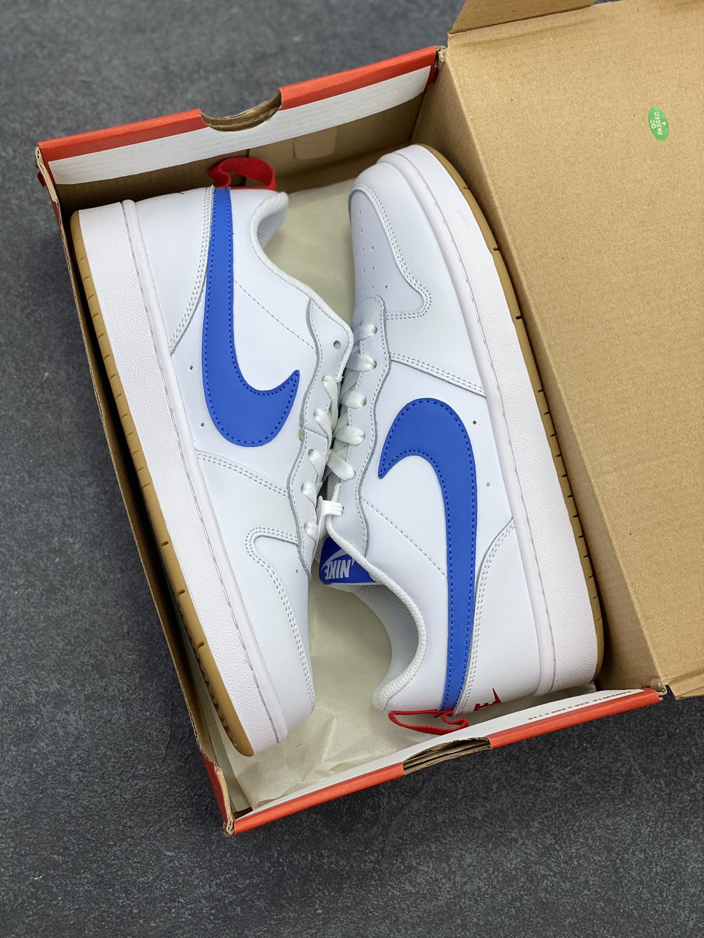 图片[9]-福利特价 Nike Court Borough 低帮百搭透气休闲运动板鞋男女鞋 经典耐用的设计，兼顾舒适脚感和出众风范，演绎匠心之作。结构性的支撑贴合感结合复古篮球设计，塑就场外全明星风范。 货号：BQ5448-109 尺码：36 36.5 37.5 38 38.5 39 40 40.5 4142 42.5 43 44 44.5 45-选品中心