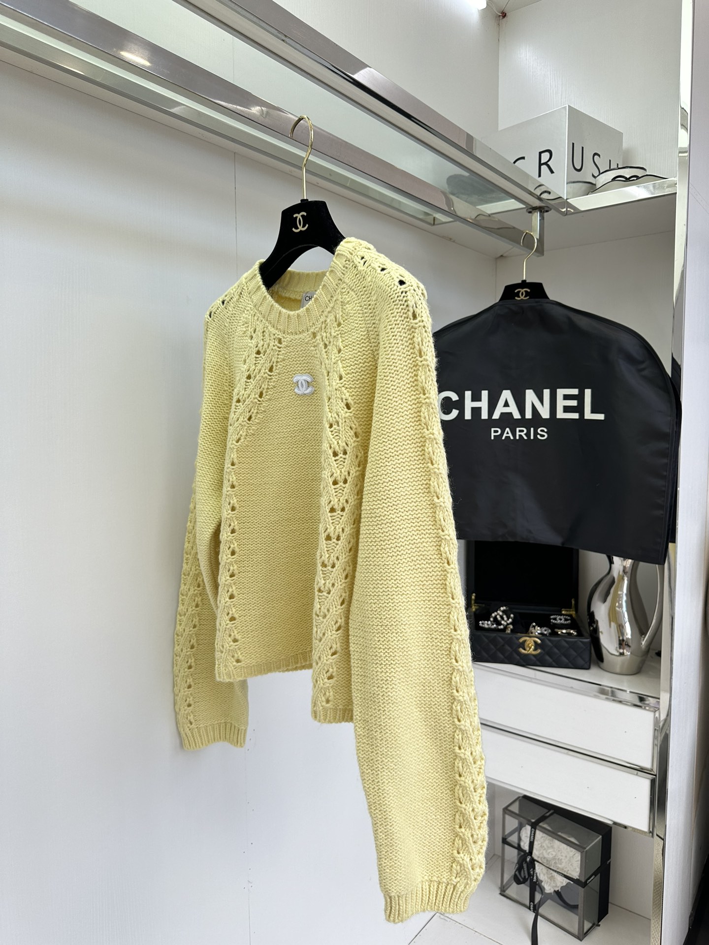 Chanel Inspired Macaron Color Knit Sweater - Soft, Cozy, and Stylish 3 i1755736994 2450 1