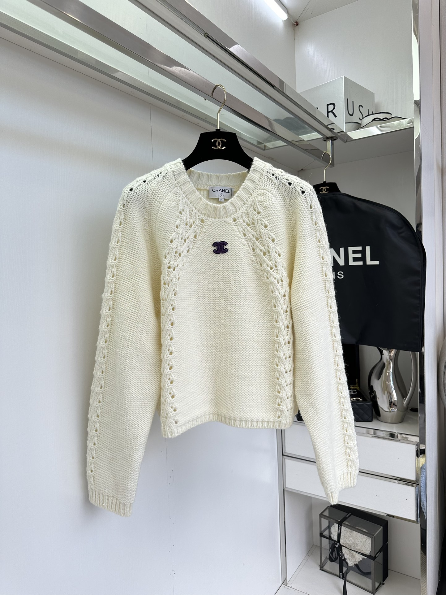 Chanel Inspired Macaron Color Knit Sweater - Soft, Cozy, and Stylish 8 i1755736994 5878 6