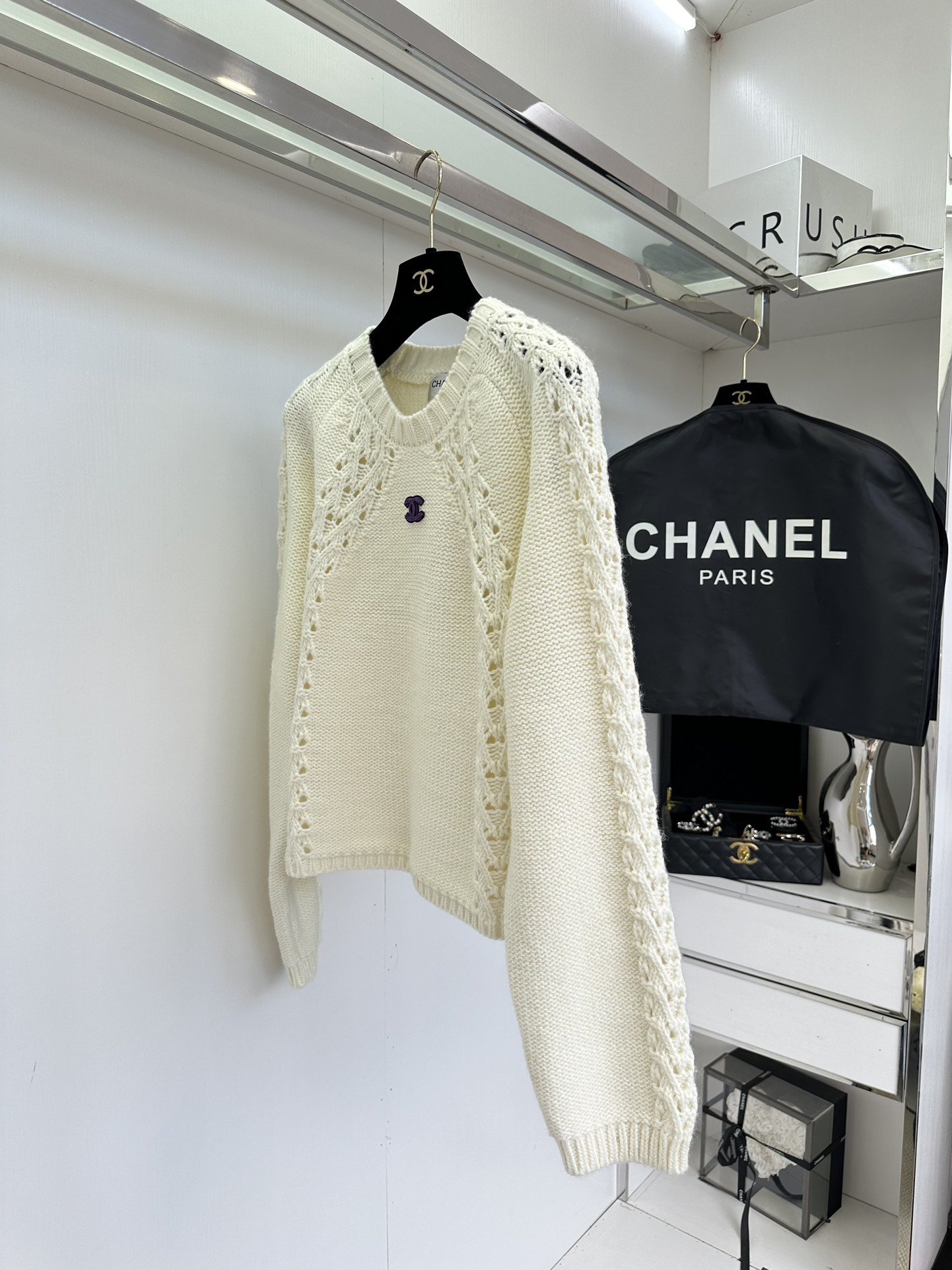 Chanel Inspired Macaron Color Knit Sweater - Soft, Cozy, and Stylish 9 i1755736994 8418 7