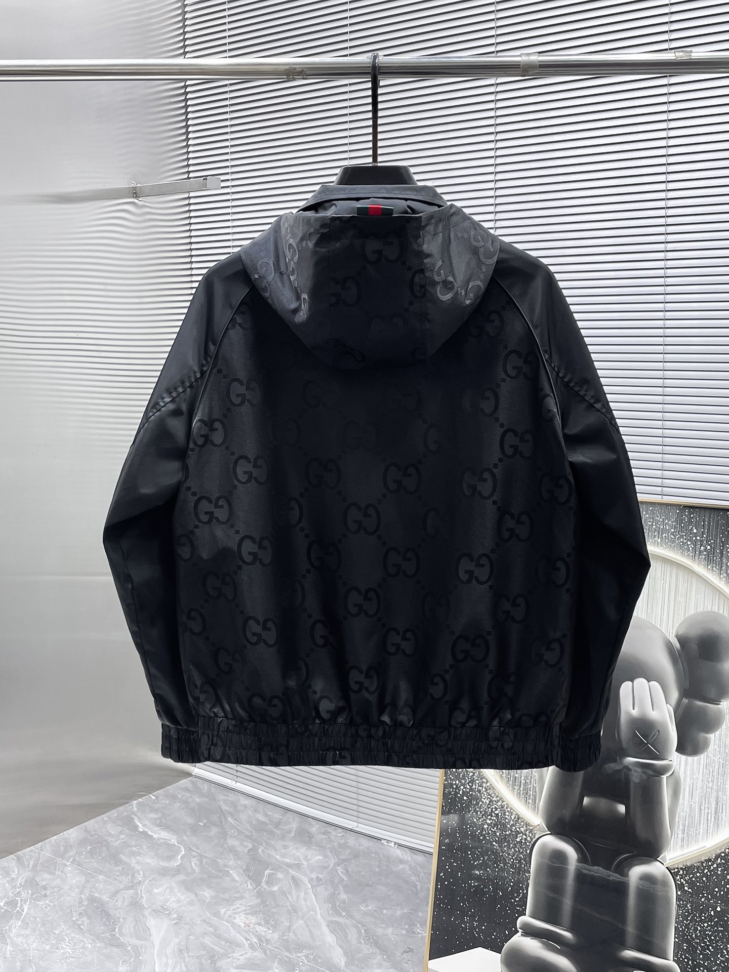 Gucci 古奇 GUCCI 2026新款 连帽 夹克 外套 高端版本 定制面料 透气舒适度高
