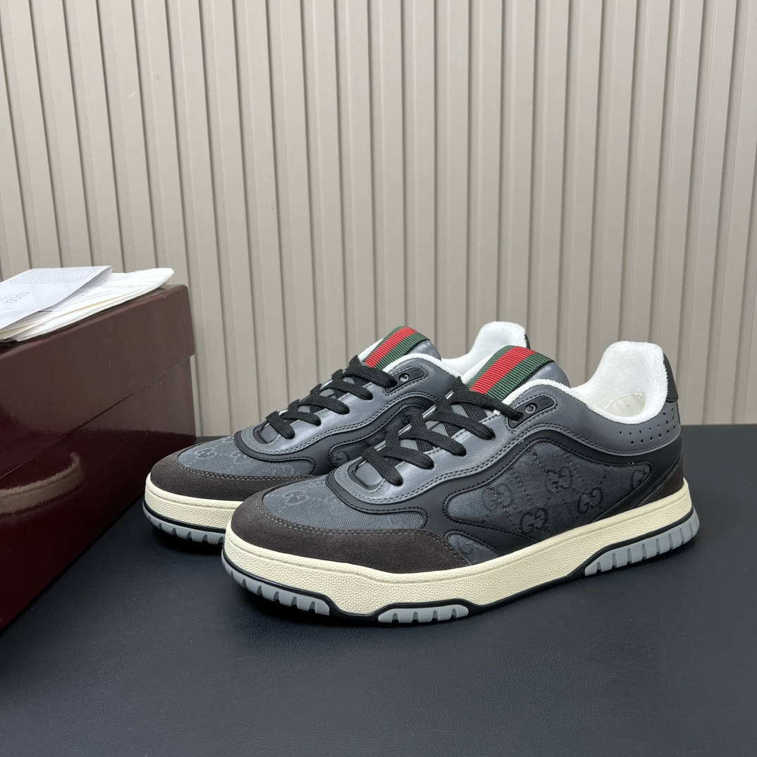 Gucci Basketball Style Low-Top Sneakers with Signature Web and Logo 4 i1755764992 1015 2