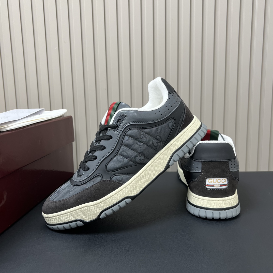 Gucci Basketball Style Low-Top Sneakers with Signature Web and Logo 8 i1755764992 1290 6