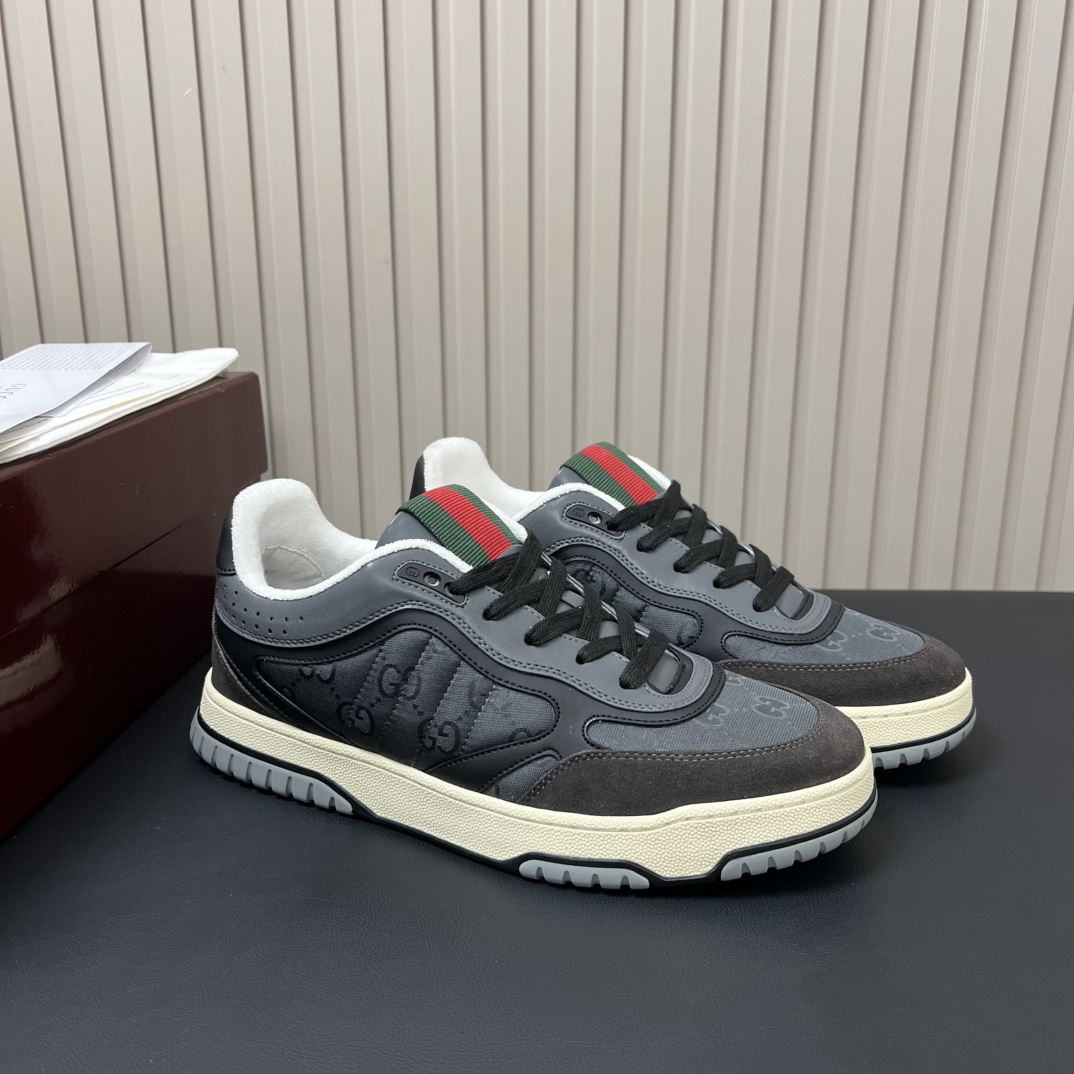 Gucci Basketball Style Low-Top Sneakers with Signature Web and Logo 3 i1755764992 6183 1