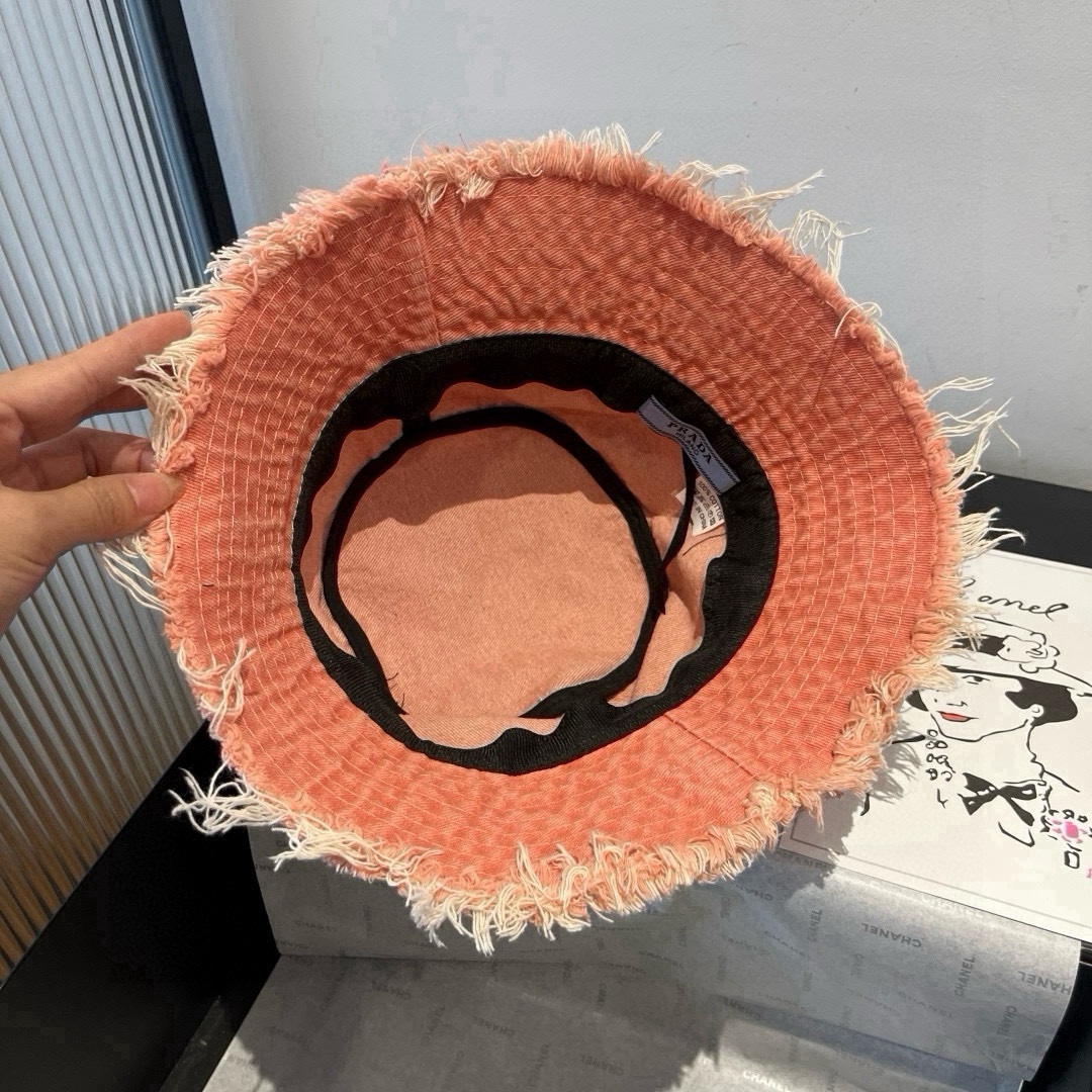 🆕

普拉达新款牛仔渔夫帽，头围57cm