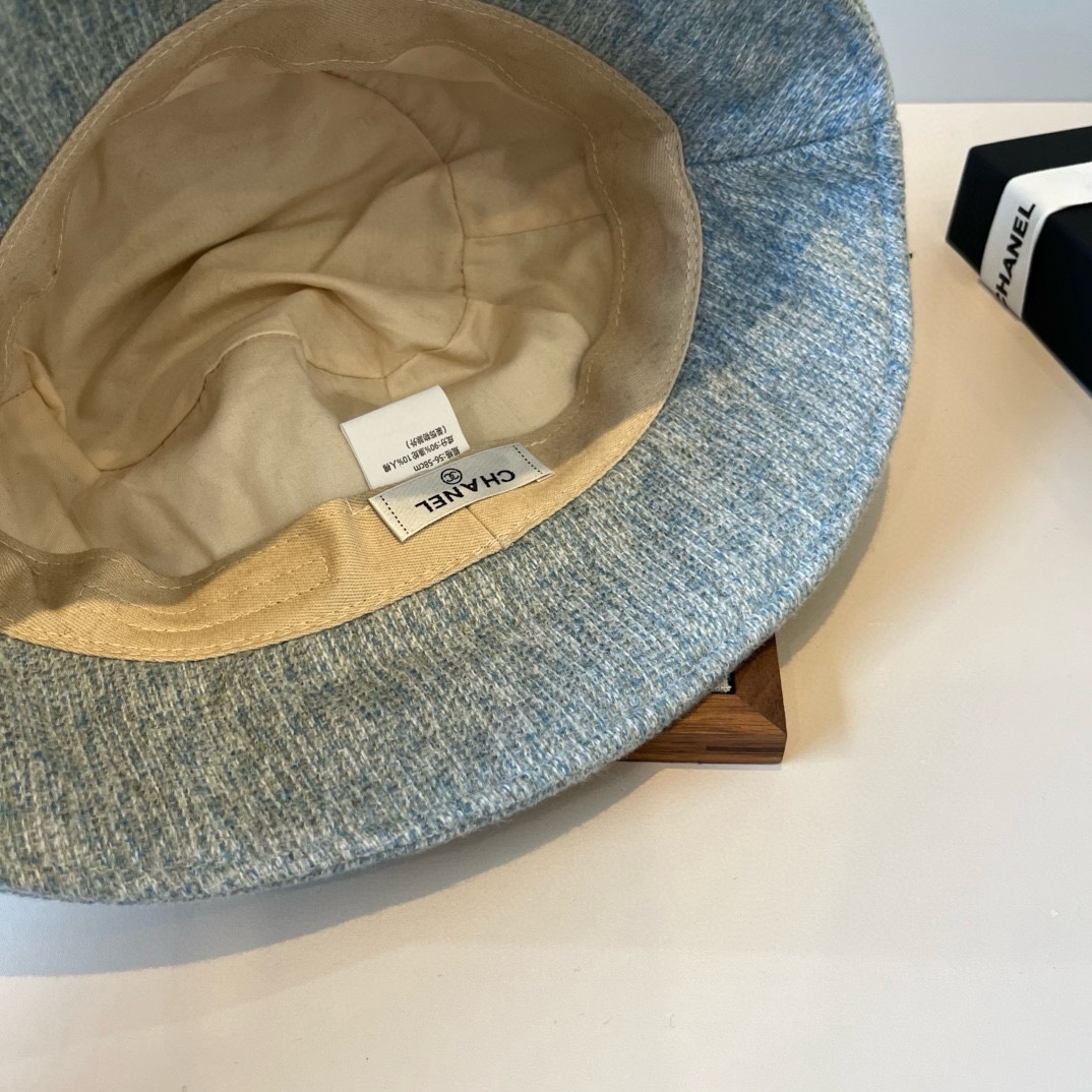 🆕

香奈儿新款渔夫帽，头围57cm