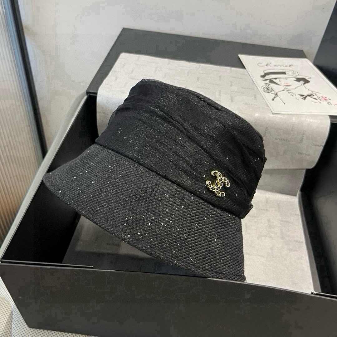 🆕

香奈儿新款遮阳渔夫帽、防紫外线布帽，可折叠头围57cm