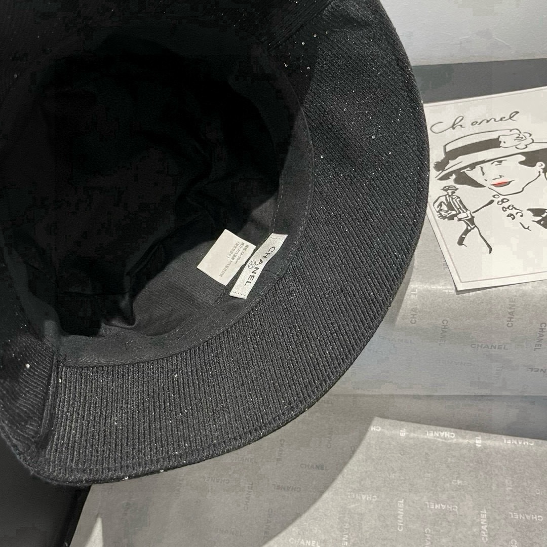 🆕

香奈儿新款遮阳渔夫帽、防紫外线布帽，可折叠头围57cm