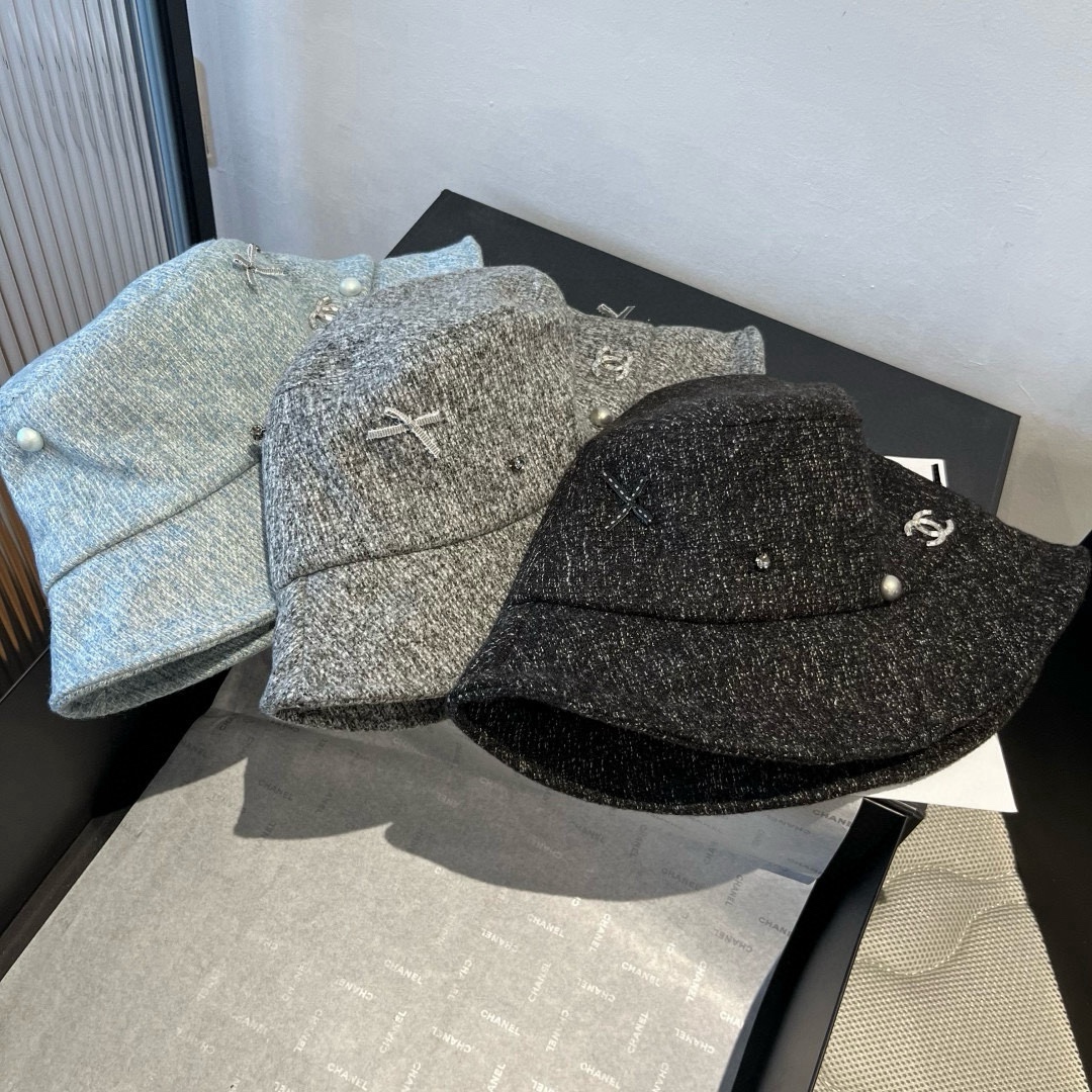 🆕

香奈儿新款渔夫帽，头围57cm