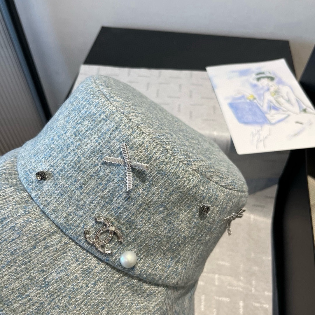 🆕

香奈儿新款渔夫帽，头围57cm