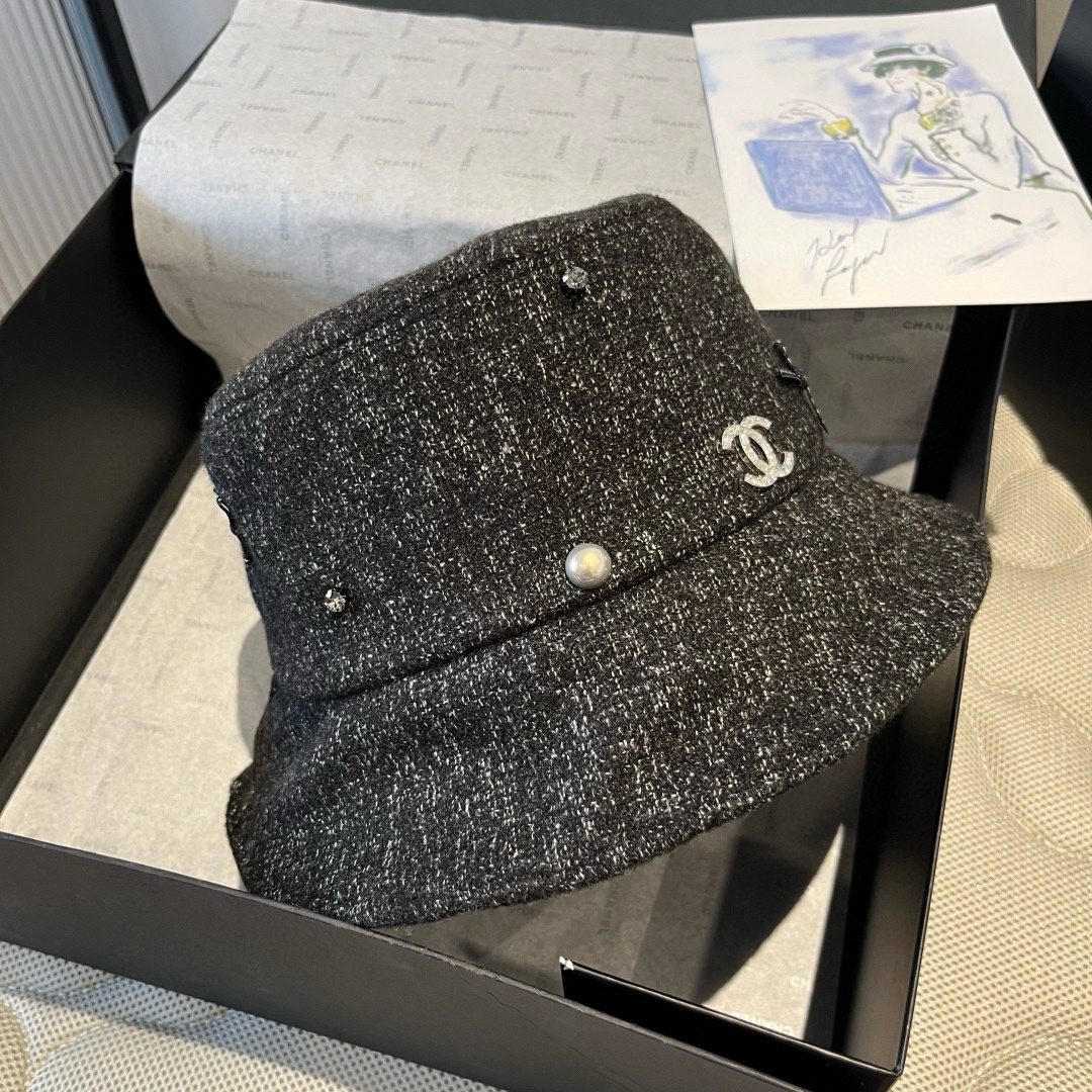 🆕

香奈儿新款渔夫帽，头围57cm