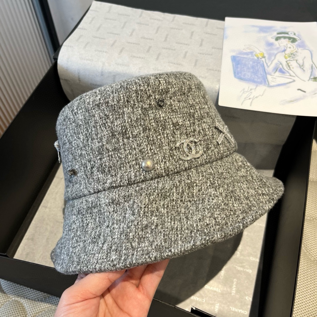 🆕

香奈儿新款渔夫帽，头围57cm