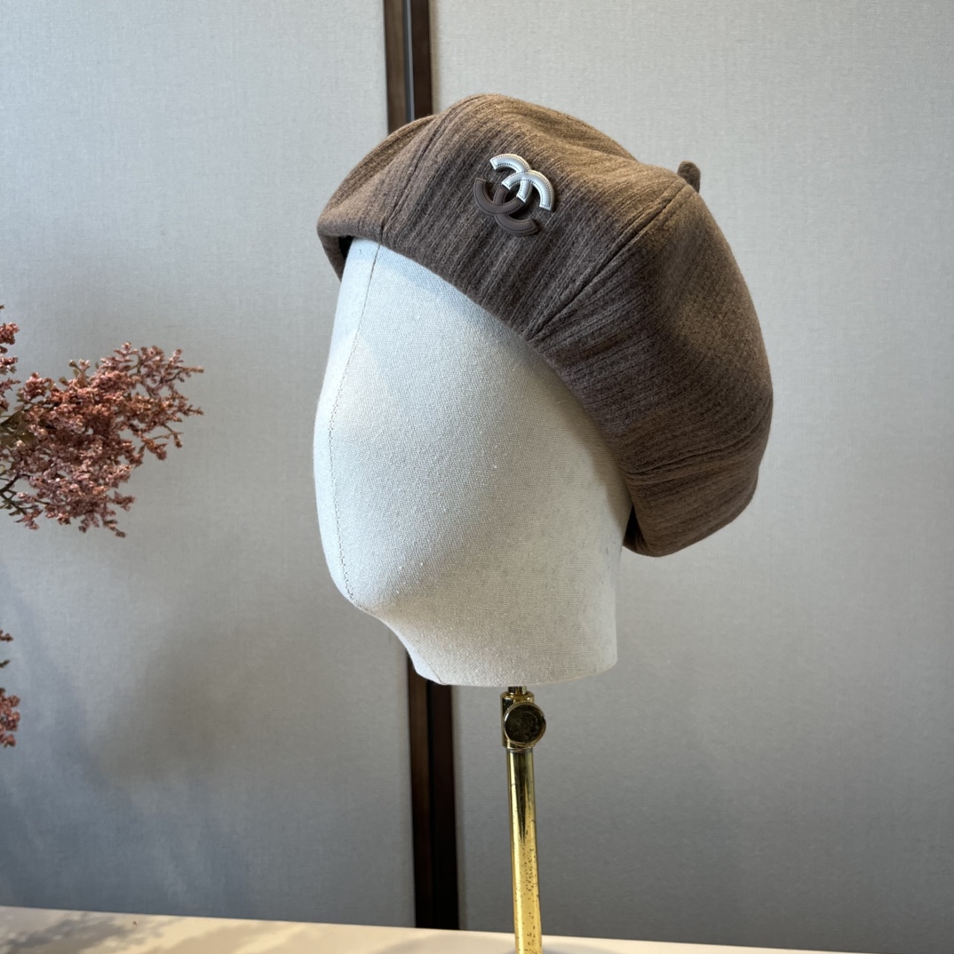 🆕

Chanel香奈儿贝雷帽，春夏款，头围57cm