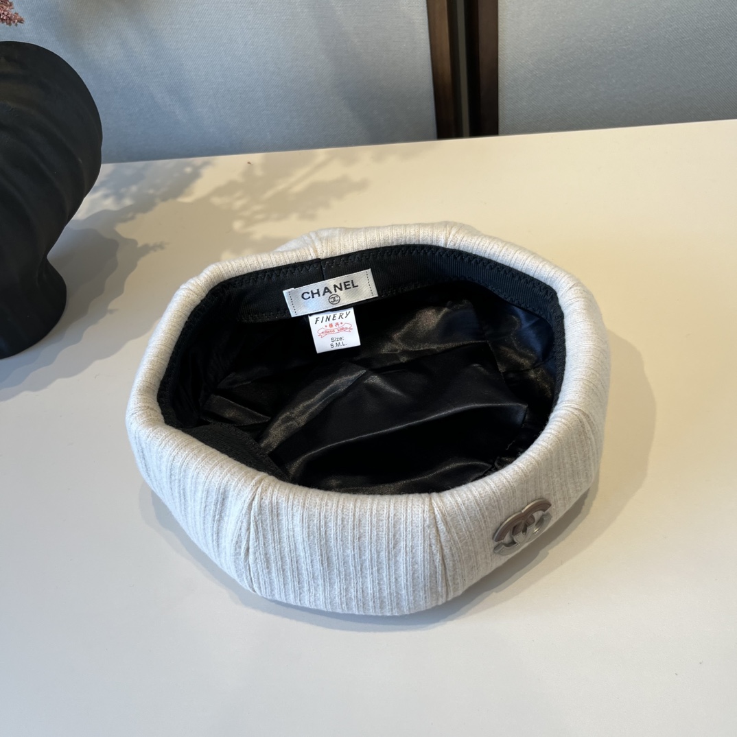 🆕

Chanel香奈儿贝雷帽，春夏款，头围57cm